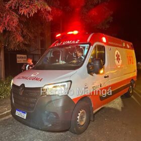 Homem é socorrido em estado grave após ser esfaqueado no centro de Maringá Foto 3 Fotos de Homem é socorrido em estado grave após ser esfaqueado no centro de Maringá