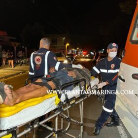 Homem fica ferido após bater moto contra poste em Maringá Foto 13 Fotos de Homem fica ferido após bater moto contra poste em Maringá