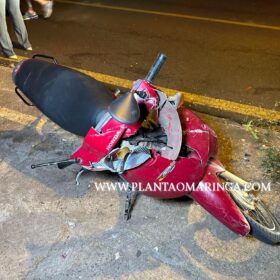 Homem fica ferido após bater moto contra poste em Maringá Foto 14 Fotos de Homem fica ferido após bater moto contra poste em Maringá