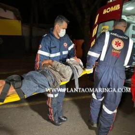 Homem fica ferido após bater moto contra poste em Maringá Foto 10 Fotos de Homem fica ferido após bater moto contra poste em Maringá