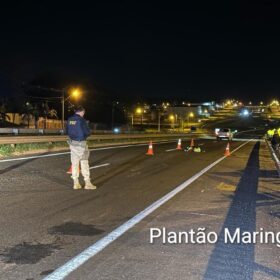 Homem morre após ser atropelado e motorista foge sem prestar socorro em Maringá Foto 4 Fotos de Homem morre após ser atropelado e motorista foge sem prestar socorro em Maringá