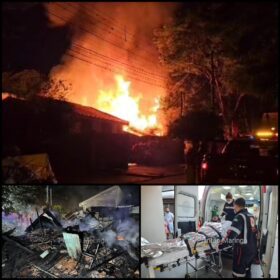 Homem sofre queimaduras após explosão de garrafa com álcool em Maringá Foto 1 Fotos de Homem sofre queimaduras após explosão de garrafa com álcool em Maringá