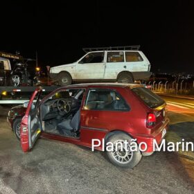 Jovens são presos com arma e carro com placas adulteradas em Maringá Foto 9 Fotos de Jovens são presos com arma e carro com placas adulteradas em Maringá