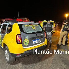 Jovens são presos com arma e carro com placas adulteradas em Maringá Foto 11 Fotos de Jovens são presos com arma e carro com placas adulteradas em Maringá