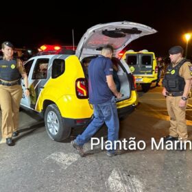 Jovens são presos com arma e carro com placas adulteradas em Maringá Foto 6 Fotos de Jovens são presos com arma e carro com placas adulteradas em Maringá