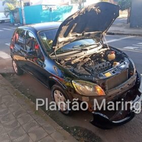 Fotos de Motociclista sofre ferimentos graves após batida contra carro em Sarandi