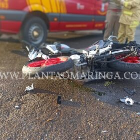 Motorista avança preferencial, deixa motociclista em estado gravíssimo e foge sem prestar socorro em Maringá Foto 7 Fotos de Motorista avança preferencial, deixa motociclista em estado gravíssimo e foge sem prestar socorro em Maringá