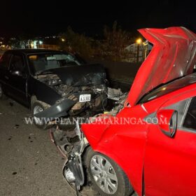 Motorista com sinais de embriaguez dirige pela contramão e provoca grave acidente em Maringá Foto 1 Fotos de Motorista com sinais de embriaguez dirige pela contramão e provoca grave acidente em Maringá