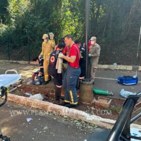 Segurança sofre parada cardíaca e é reanimado após acidente em Maringá Foto 18 Fotos de Segurança sofre parada cardíaca e é reanimado após acidente em Maringá