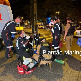 Fotos de Troca de tiros após perseguição termina com um criminoso morto e outro preso em Maringá