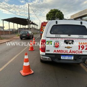 VÍDEO: Motociclista sofre ferimentos após acidente impressionante em Sarandi Foto 2 Fotos de VÍDEO: Motociclista sofre ferimentos após acidente impressionante em Sarandi