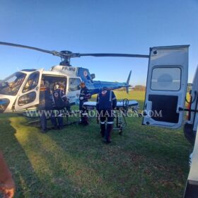 Bebê é intubada e socorrida de helicóptero após cair da cama em Marialva Foto 6 Fotos de Bebê é intubada e socorrida de helicóptero após cair da cama em Marialva