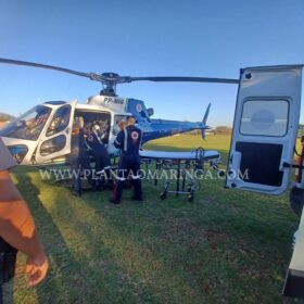 Bebê é intubada e socorrida de helicóptero após cair da cama em Marialva Foto 7 Fotos de Bebê é intubada e socorrida de helicóptero após cair da cama em Marialva
