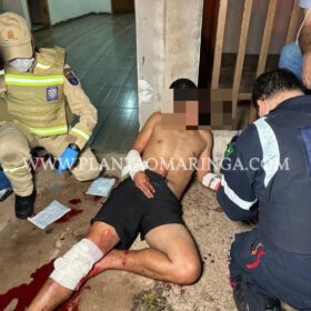 Câmera registra homem sendo morto e outro baleado em Maringá Foto 1 Fotos de Câmera registra homem sendo morto e outro baleado em Maringá