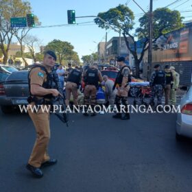 Homem morre e outro é baleado durante troca de tiros com Rotam em Maringá Foto 2 Fotos de Homem morre e outro é baleado durante troca de tiros com Rotam em Maringá