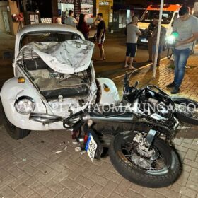 Duas pessoas ficam feridas após colisão entre carro e moto em Sarandi Foto 5 Fotos de Duas pessoas ficam feridas após colisão entre carro e moto em Sarandi