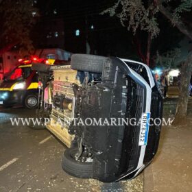 Homem com sinais de embriaguez é preso após provocar dois acidentes, em Maringá Foto 16 Fotos de Homem com sinais de embriaguez é preso após provocar dois acidentes, em Maringá