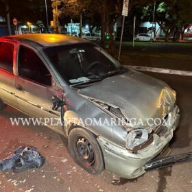 Homem com sinais de embriaguez é preso após provocar dois acidentes, em Maringá Foto 3 Fotos de Homem com sinais de embriaguez é preso após provocar dois acidentes, em Maringá