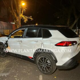 Homem com sinais de embriaguez é preso após provocar dois acidentes, em Maringá Foto 4 Fotos de Homem com sinais de embriaguez é preso após provocar dois acidentes, em Maringá