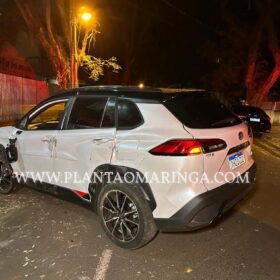 Homem com sinais de embriaguez é preso após provocar dois acidentes, em Maringá Foto 7 Fotos de Homem com sinais de embriaguez é preso após provocar dois acidentes, em Maringá