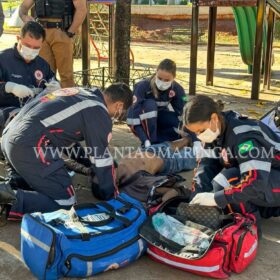 Homem é intubado após ser atingido por três facadas no centro de Sarandi Foto 5 Fotos de Homem é intubado após ser atingido por três facadas no centro de Sarandi