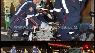 Fotos de Homem é intubado após ser atropelado por carro em Sarandi 
