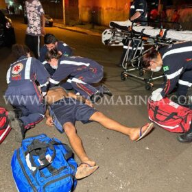 Mãe e filho são agredidos a pauladas por traficantes em Maringá Foto 3 Fotos de Mãe e filho são agredidos a pauladas por traficantes em Maringá