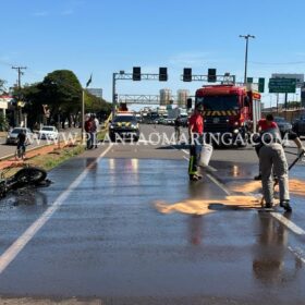 Moto explode após bater em carro em Sarandi Foto 11 Fotos de Moto explode após bater em carro em Sarandi