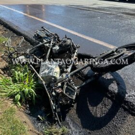 Moto explode após bater em carro em Sarandi Foto 7 Fotos de Moto explode após bater em carro em Sarandi