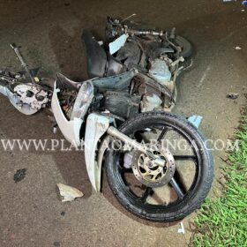 Motociclista morre após grave acidente no Contorno Sul de Maringá Foto 7 Fotos de Motociclista morre após grave acidente no Contorno Sul de Maringá