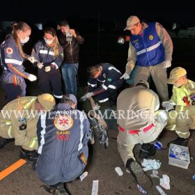 Motociclista morre após grave acidente no Contorno Sul de Maringá Foto 4 Fotos de Motociclista morre após grave acidente no Contorno Sul de Maringá