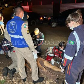 Motociclista morre após perder controle e bater meio fio em Maringá Foto 2 Fotos de Motociclista morre após perder controle e bater meio fio em Maringá