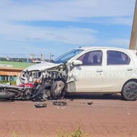 Motociclista portando cocaína e munições sofre ferimentos graves após bater em carro de policial em Maringá Foto 6 Fotos de Motociclista portando cocaína e munições sofre ferimentos graves após bater em carro de policial em Maringá