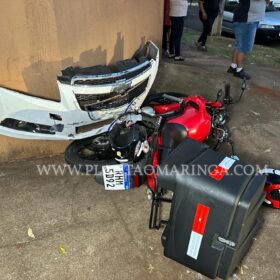 Motorista avança preferencial provoca acidente e foge sem prestar socorro em Maringá Foto 10 Fotos de Motorista avança preferencial provoca acidente e foge sem prestar socorro em Maringá