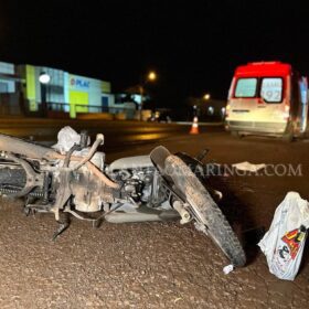 Mulher sofre trauma de face após queda de moto em Maringá Foto 6 Fotos de Mulher sofre trauma de face após queda de moto em Maringá