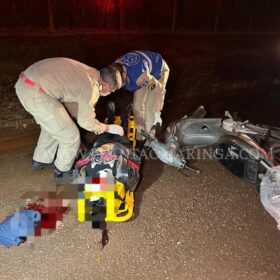 Mulher sofre trauma de face após queda de moto em Maringá Foto 8 Fotos de Mulher sofre trauma de face após queda de moto em Maringá