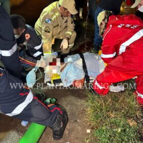Câmera registra acidente que deixou pai e filho feridos em Sarandi Foto 2 Fotos de Câmera registra acidente que deixou pai e filho feridos em Sarandi