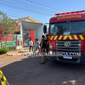 Princípio de incêndio atinge CMEI e causa pânico em Sarandi Foto 7 Fotos de Princípio de incêndio atinge CMEI e causa pânico em Sarandi