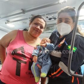 Recém-nascido engasga com leite materno e é salvo por Policial Militar em Sarandi Foto 2 Fotos de Recém-nascido engasga com leite materno e é salvo por Policial Militar em Sarandi