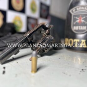 Rotam recupera moto roubada, apreende arma e prende dois suspeitos após roubo em Maringá Foto 11 Fotos de Rotam recupera moto roubada, apreende arma e prende dois suspeitos após roubo em Maringá