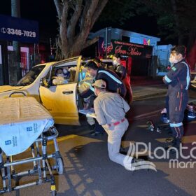 Câmera de segurança registra motorista avançando preferencial e causando acidente em Maringá Foto 4 Fotos de Câmera de segurança registra motorista avançando preferencial e causando acidente em Maringá