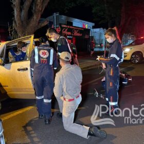 Câmera de segurança registra motorista avançando preferencial e causando acidente em Maringá Foto 6 Fotos de Câmera de segurança registra motorista avançando preferencial e causando acidente em Maringá