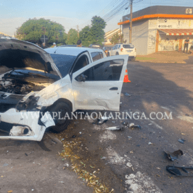 Câmera registra motorista avançando preferencial e causando grave acidente em Maringá Foto 4 Fotos de Câmera registra motorista avançando preferencial e causando grave acidente em Maringá