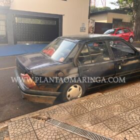 Carro avança preferencial e deixa motociclista em estado grave, em Maringá Foto 4 Fotos de Carro avança preferencial e deixa motociclista em estado grave, em Maringá