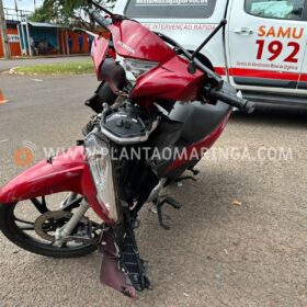 Carro avança preferencial causando acidente que deixou pai e filho feridos em Maringá Foto 8 Fotos de Carro avança preferencial causando acidente que deixou pai e filho feridos em Maringá