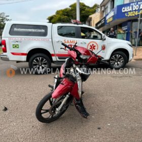 Carro avança preferencial causando acidente que deixou pai e filho feridos em Maringá Foto 3 Fotos de Carro avança preferencial causando acidente que deixou pai e filho feridos em Maringá