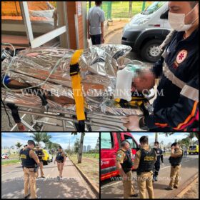 Motorista é socorrido em estado grave após ser esfaqueado e ter o carro roubado em Maringá Foto 2 Fotos de Motorista é socorrido em estado grave após ser esfaqueado e ter o carro roubado em Maringá