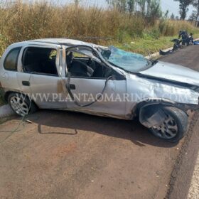Condutor é ejetado e morre durante capotamento em Maringá Foto 11 Fotos de Condutor é ejetado e morre durante capotamento em Maringá