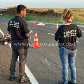 Mulher morre após cair de moto e ser atropelada por vários veículos em Maringá Foto 3 Fotos de Mulher morre após cair de moto e ser atropelada por vários veículos em Maringá