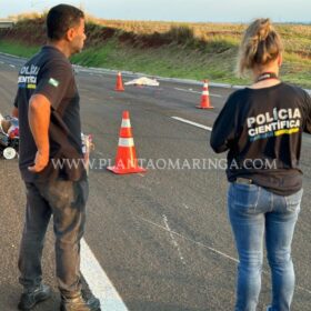 Mulher morre após cair de moto e ser atropelada por vários veículos em Maringá Foto 10 Fotos de Mulher morre após cair de moto e ser atropelada por vários veículos em Maringá